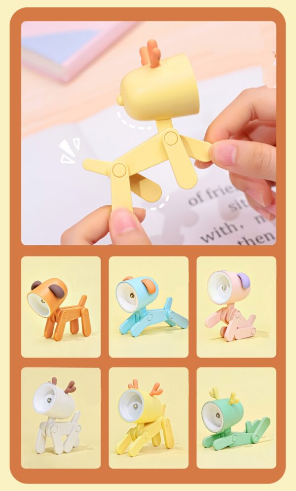Cute Cartoon Night Light - LED Desk Lamp - Image 9