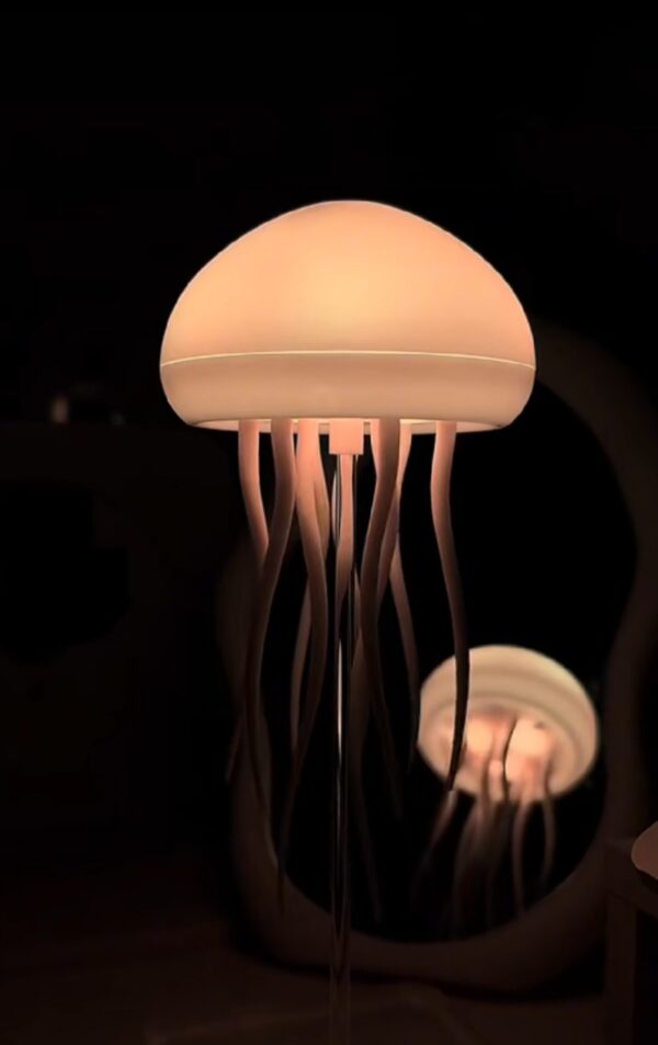 Jellyfish Mood Lamp – Soothing LED Light, Relaxing Decorative Table Lamp - Image 4