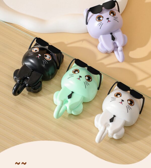 Cool Cat Wall Hook (Self-Adhesive, Waterproof Hanger) - Image 4
