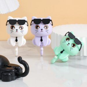 Cool Cat Wall Hook (Self-Adhesive, Waterproof Hanger)