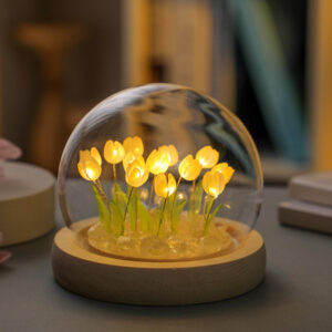 Tulip Lamp – USB Connected Elegant Mood Light for Bedroom & Home Decor