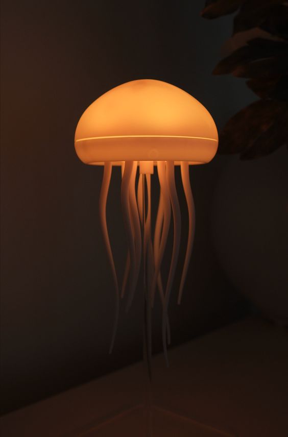 Jellyfish Mood Lamp – Soothing LED Light, Relaxing Decorative Table Lamp