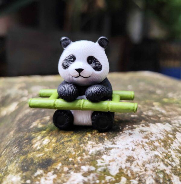 Mini Panda Figurine Set – Cute Decorative Panda - Image 7