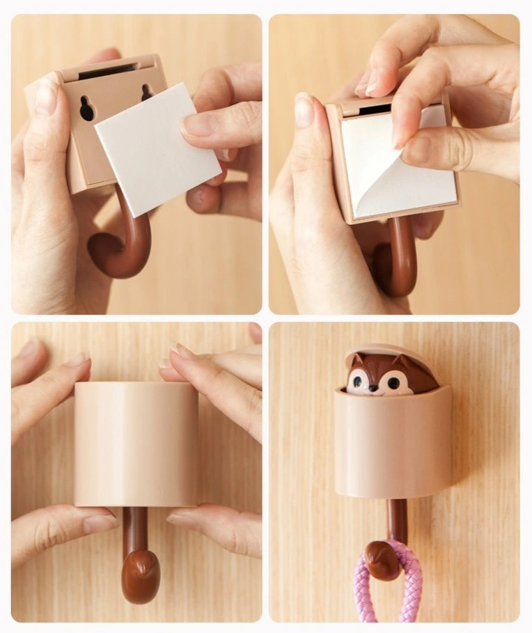 Cute Hidden Rabbit Wall Hook (Self-Adhesive Hanger) - Image 3